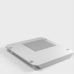 Verticale behuizing met dubbele ventilator voor Raspberry Pi 4