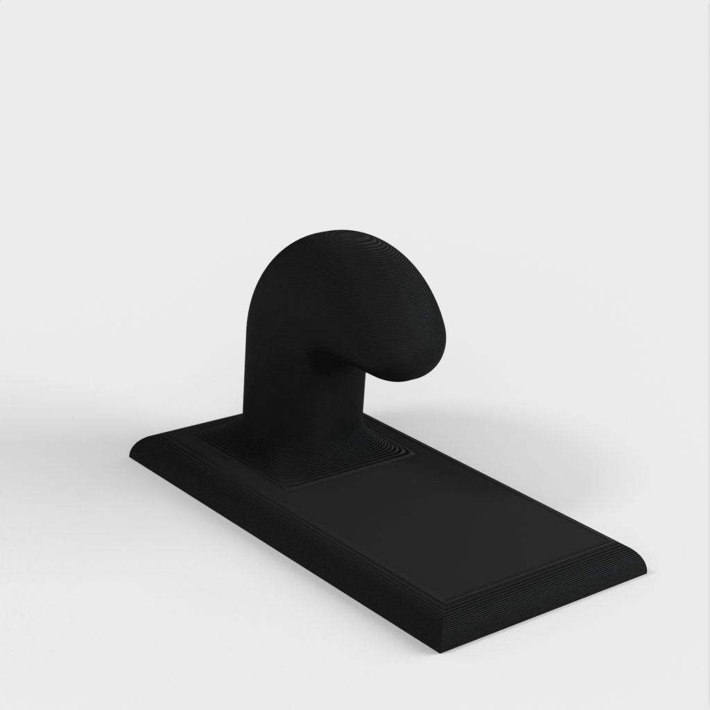 Parametrische muurhaak voor gitaartassen