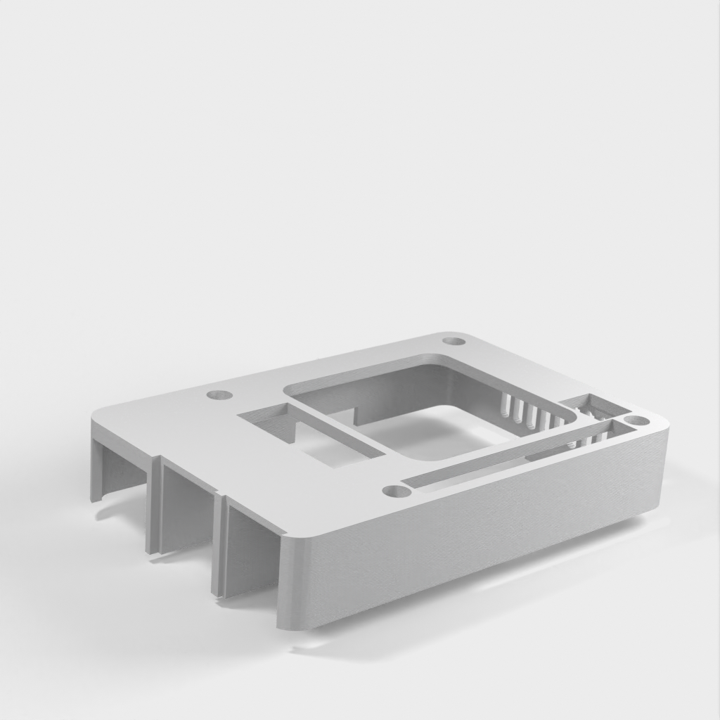 Ventilatorkap voor Raspberry Pi 3 met 52 Pi-uitbreidingskaarten en 0,91 OLED V1.0