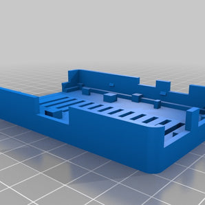 Raspberry Pi 1 DIN-railbevestiging