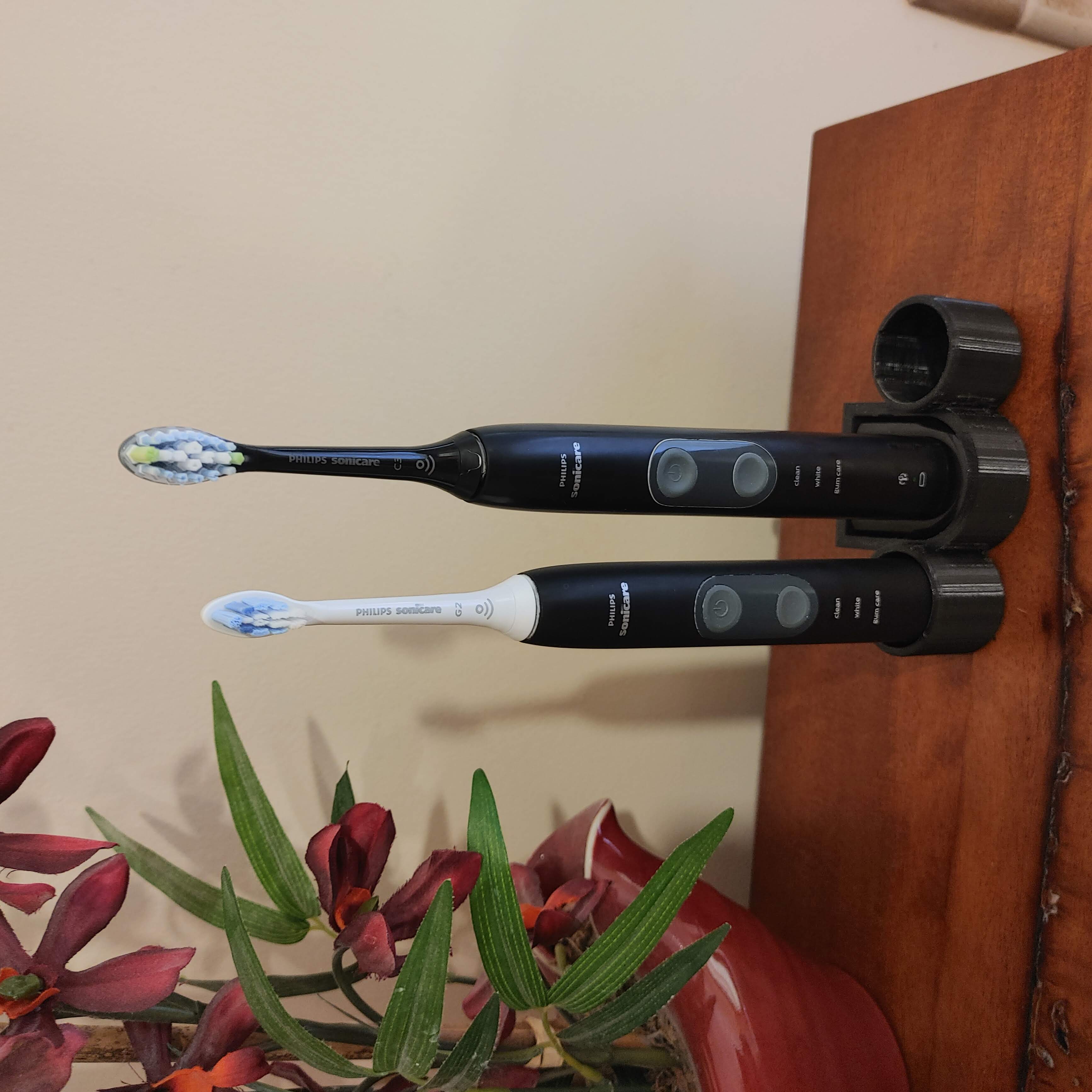 Standaard voor twee Philips Sonicare Tandenborstels met Oplader