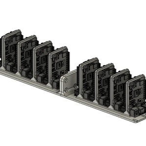 19" 2U Rackmontage voor 16 Raspberry Pi 5