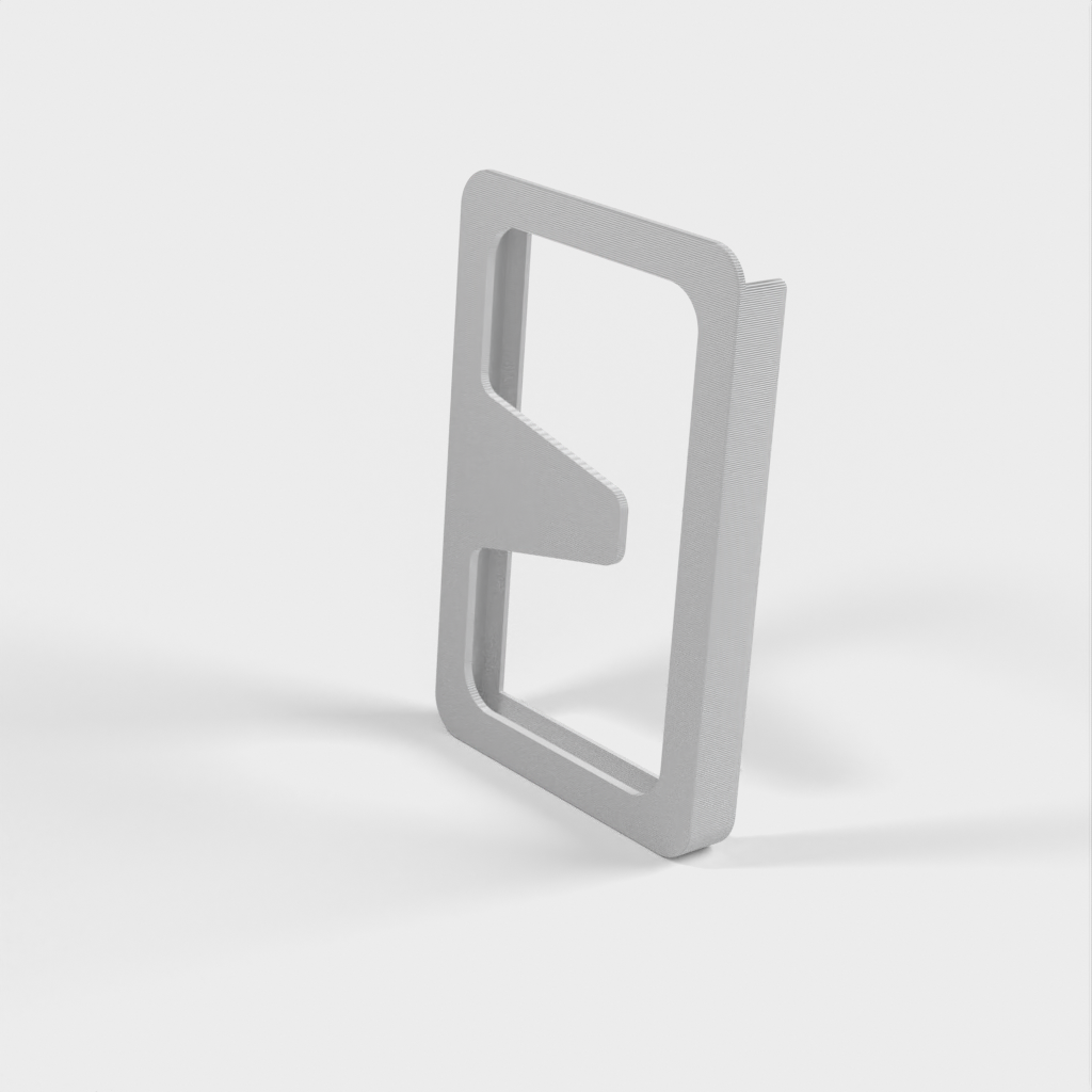 Verstelbare kaarthouder voor 4, 6 en 8 kaarten