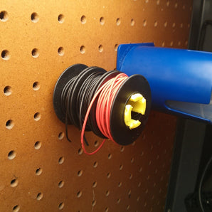 Pegboard Houder voor Kabelhaspels – Efficiënte Opslag