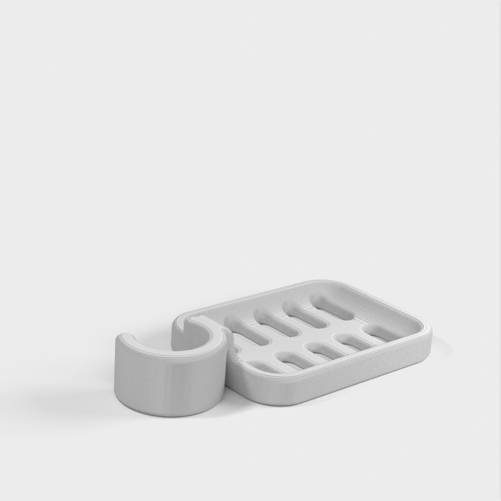 Douchezeepdispenser voor 21,9 mm stijgbuis