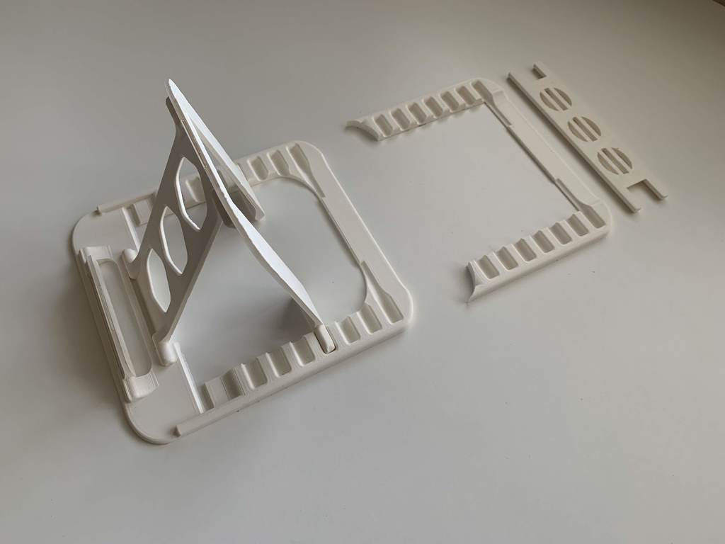 Verstelbare iPad en Tablet Standaard met Apple Pencil Houder