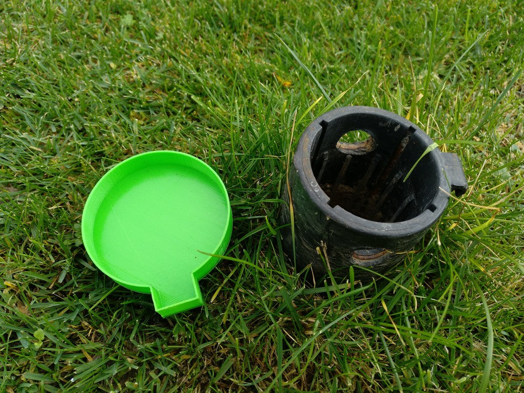 Leifheit 85606 Deksel voor de Grondhuls van de Waslijn