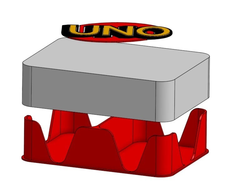 Robuuste opbergdoos voor speelkaarten
