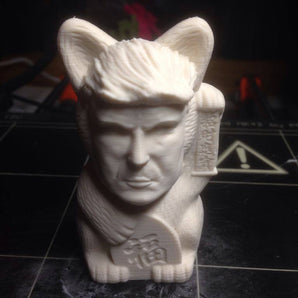 'Cat Trump: grappig beeld van kat en Trump'.