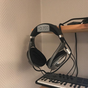 Sennheiser HD700 Hoofdtelefoon- en Kabelhouder voor Plank
