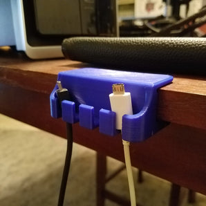 Praktische USB Micro Kabelhouder voor Bureau