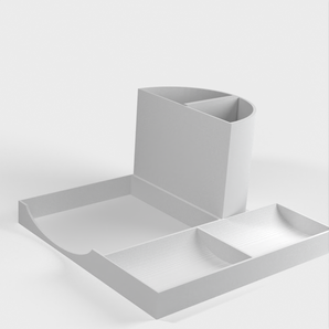 Bureau-organizer voor pennen, paperclips en post-it notities
