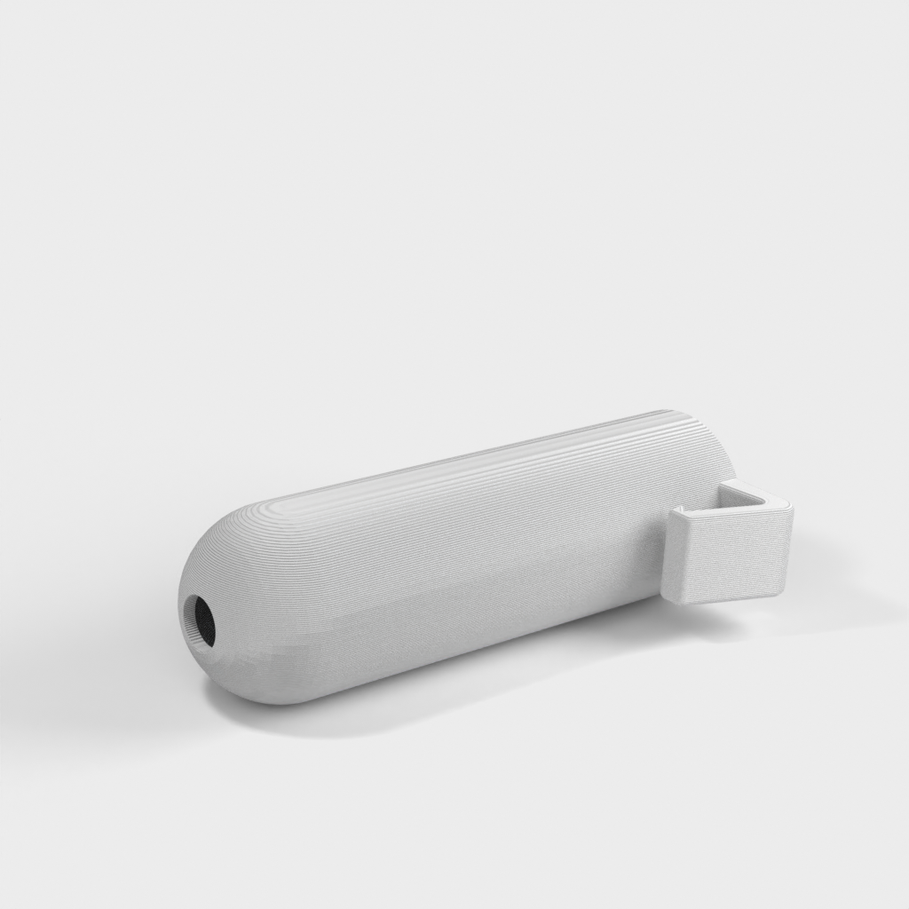 Praktische tandenborstelhouder voor douchecabine met luchtdroging en afvoer