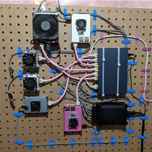 2-pins kabelklemmen voor ophangbord - Optimale kabelgeleiding