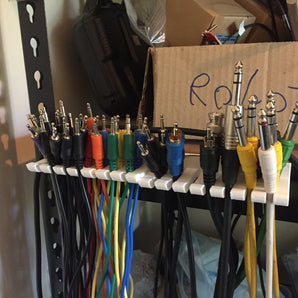 Eurorack kabelophanging