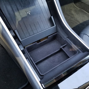 Middenconsole inzet voor Tesla Model 3