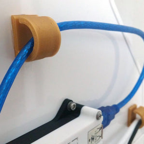 Zelfklevende kabel organizer en Wireclip - 16mm