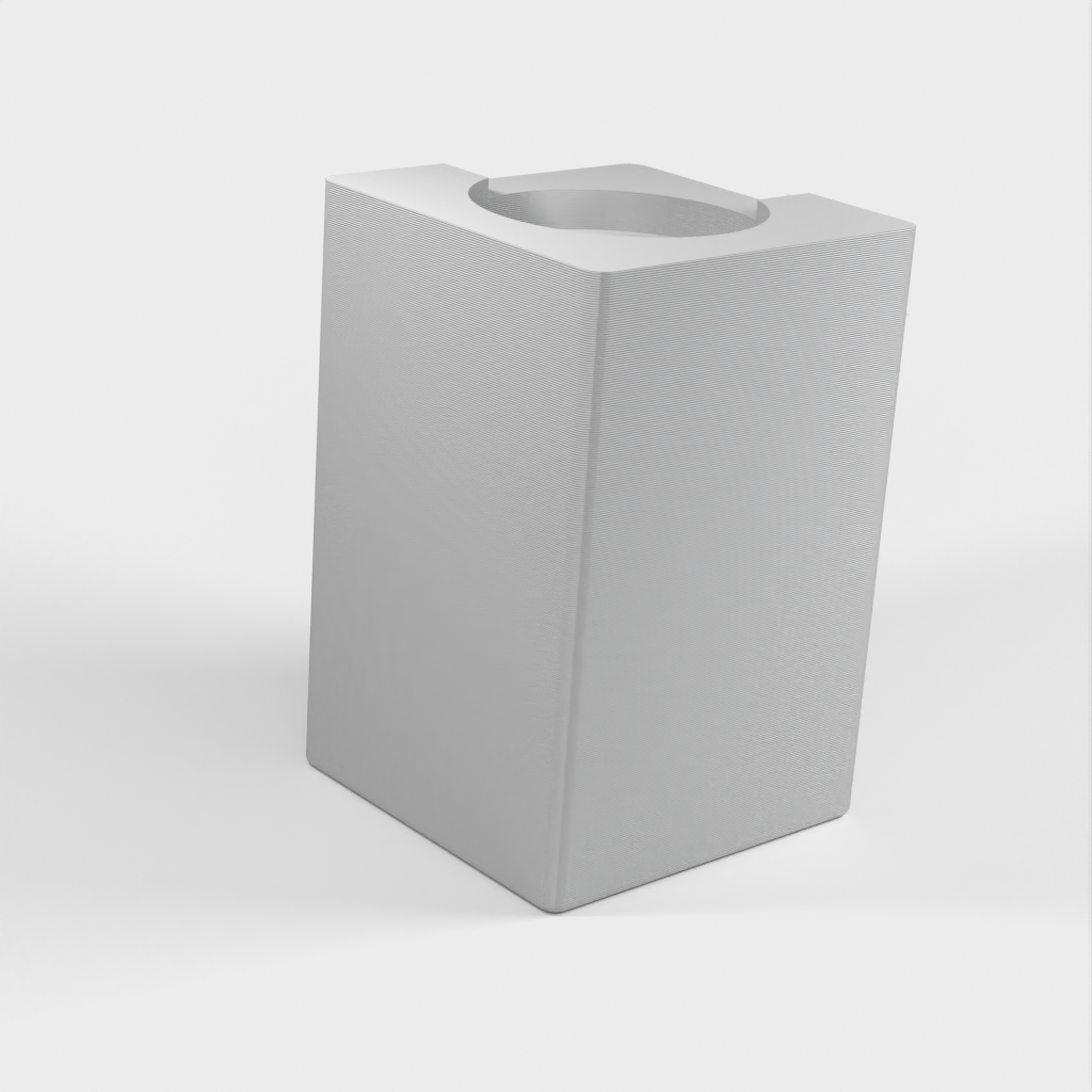 10" Serverrek met Lanberg-hefpoten voor IKEA Kallax