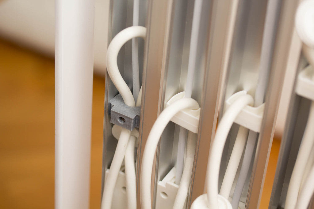 LED TL-buisklem voor kabelbeheer