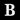 Huisletter B - Noto Serif - 170 mm hoog - 10 mm diep