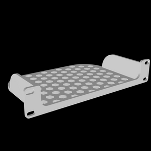 10-inch Rack Mount Plank