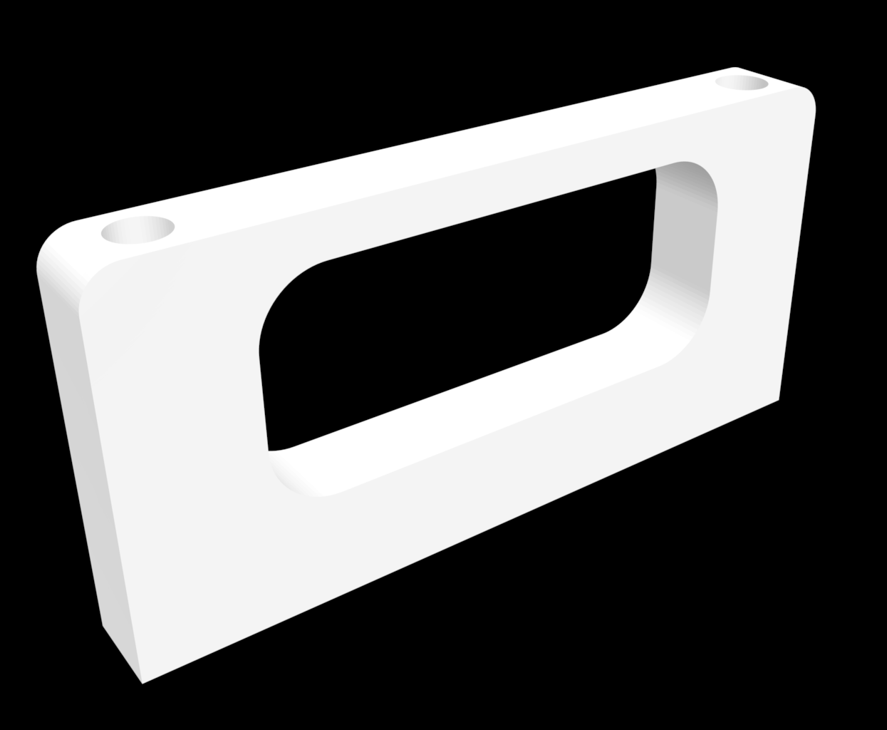 Monitorbeen voor IKEA BERGSHULT plank. (2 stuks)