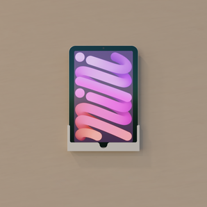 iPad Mini wandmontage met uitsparing voor laadkabel (dikke versie)