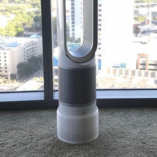 Vloerstandaard en kabelgeleider voor Dyson Pure Cool TP01