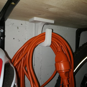 Robuuste kabelhaak voor 240V-verlengsnoeren – Optimale opslag