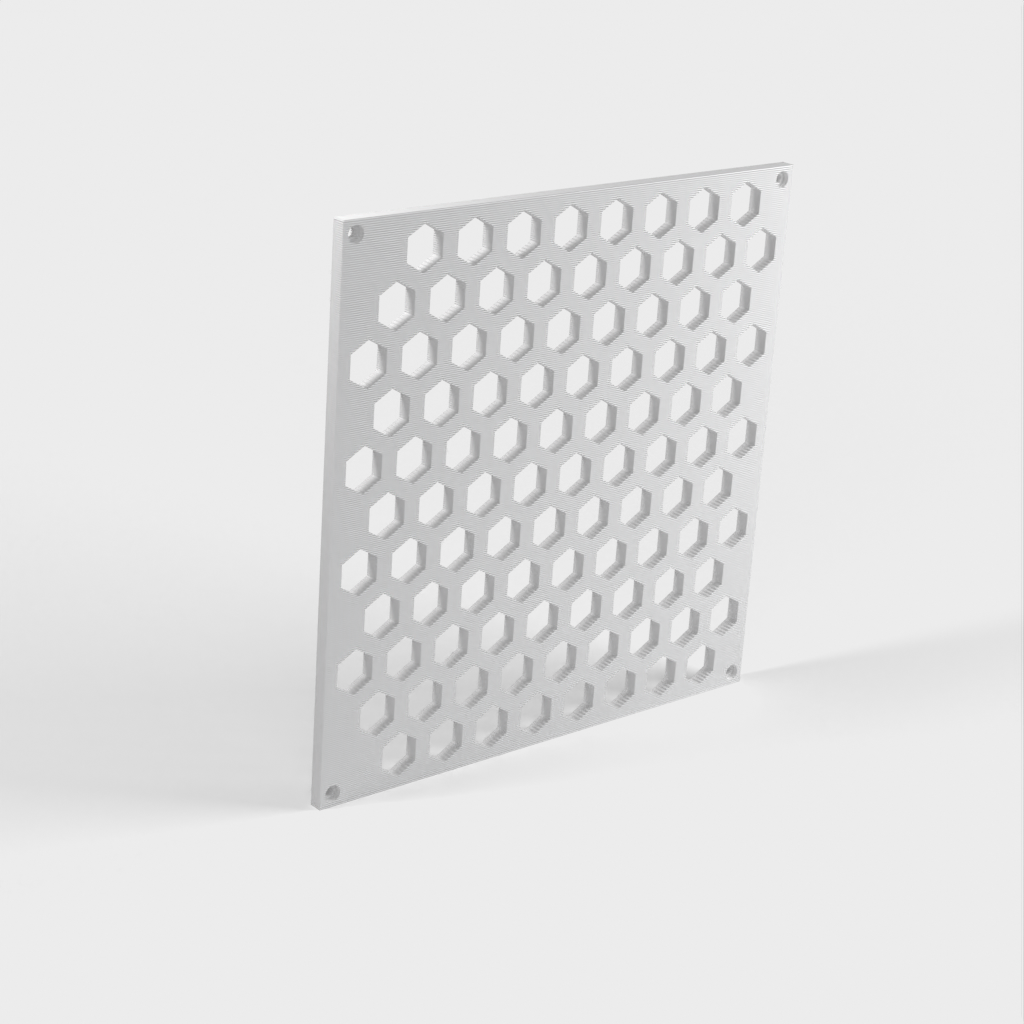 Honingraat deksel voor HTPC - pfSense mini-ITX behuizing