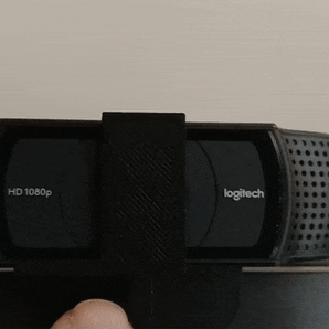 Schuifbare privacyklep voor Logitech C920-webcam