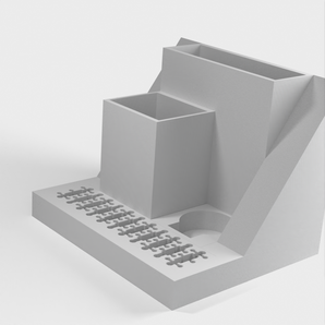 Bureau-organizer met USB- en SD-kaarthouder