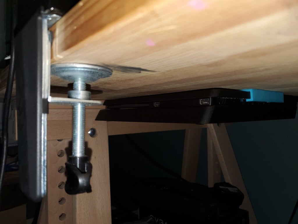 Playstation 4 Slim Onder Mount Clips