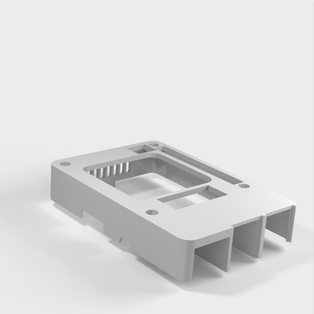 Ventilatorkap voor Raspberry Pi 3 met 52 Pi-uitbreidingskaarten en 0,91 OLED V1.0