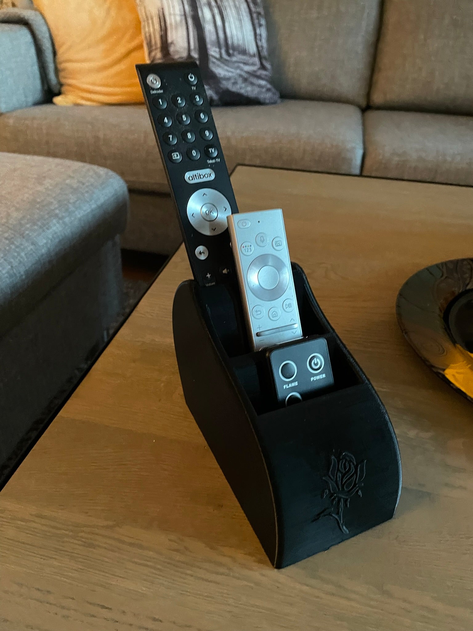 Afstandsbedieninghouder met PLA-print