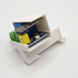DIN-railhouder voor ESP 01S en relaismódulo