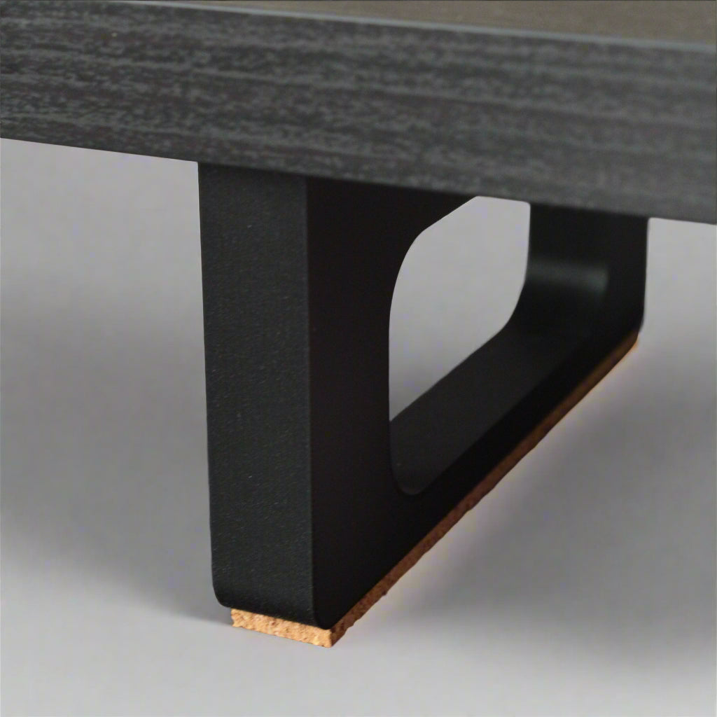 Monitorbeen voor IKEA BERGSHULT plank. (2 stuks)