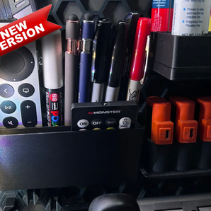 Organizer voor Honingkoekmuur | Multifunctionele houder voor schrijfwaren en afstandsbedieningen