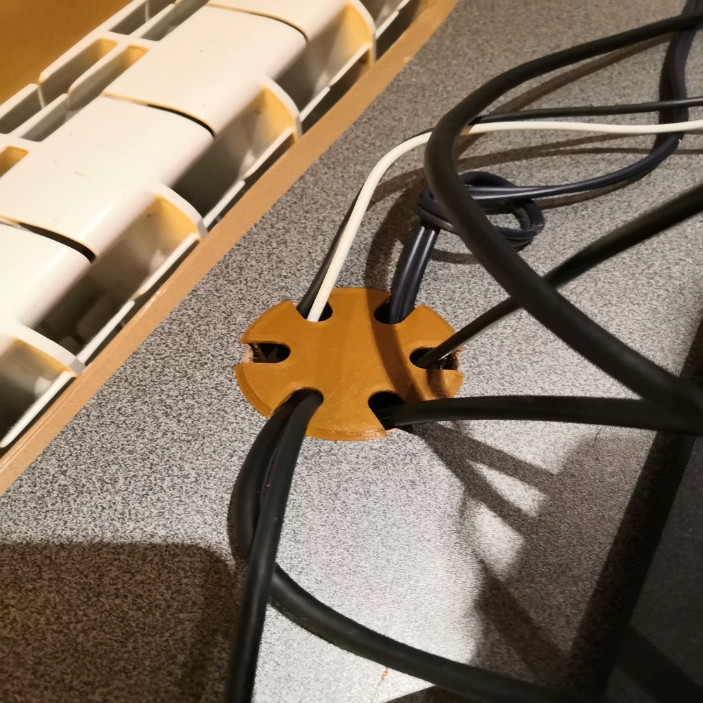 Kabelorganizer voor bureaugat