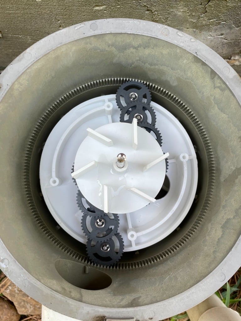 Aandrijfwiel voor A&A Quikclean Low Profile Twee-Poorts Waterklep