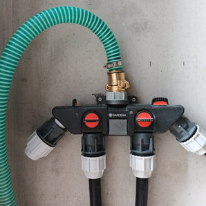 Wandbeugel voor Gardena 4x distributeur - wandmontage