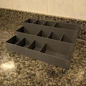 Badkamer Organiser met symmetrische en asymmetrische ontwerpopties
