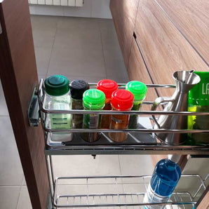 Compacte kruidenorganizer voor lade