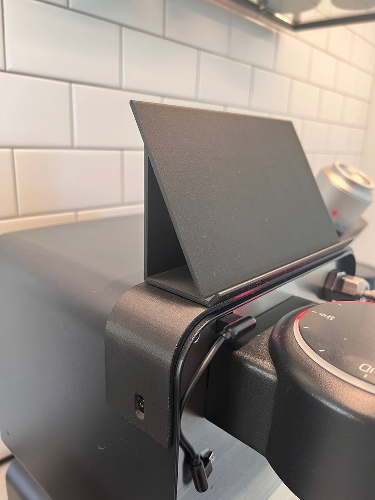 Degelijke Espresso Tablet Stand - Praktisch tabletstativ voor espresso