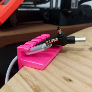 Kabelorganizer met klem voor bureau