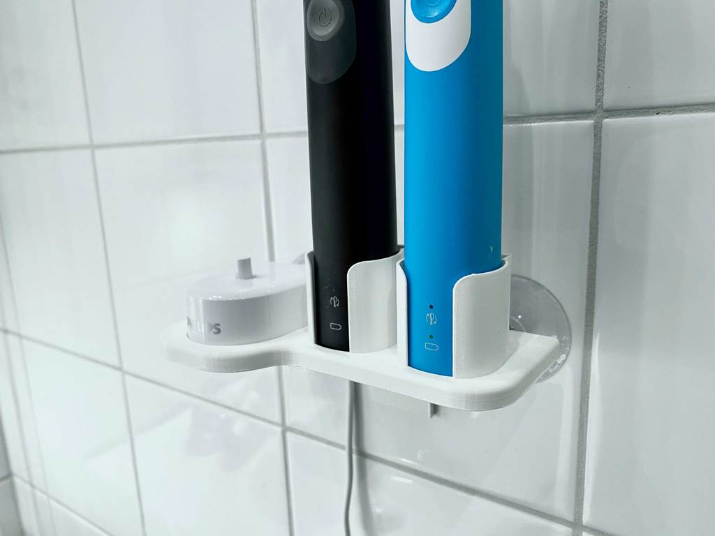 Philips Sonicare Tandenborstelhouder voor 2 Tandenborstels en Oplader