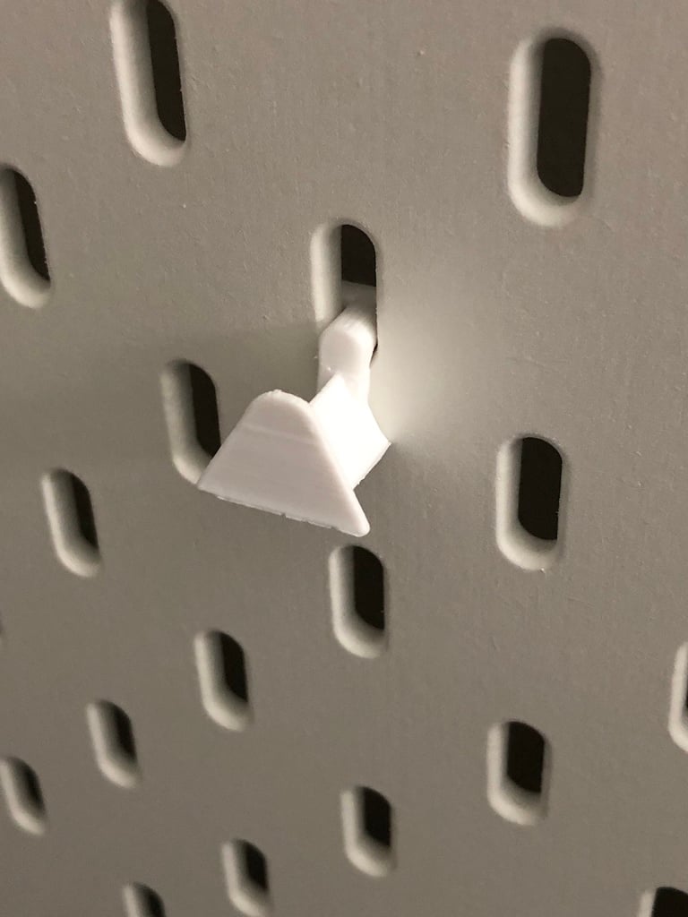 Praktische houder voor draadkniptang voor IKEA Skadis wandplaat