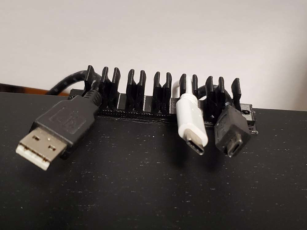 Kabelklem voor het organiseren van 11 kabels