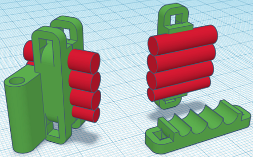 Tekno MT410 Kabelbeheer voor motorbedrading