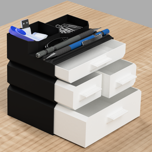 Mini bureau-organizer